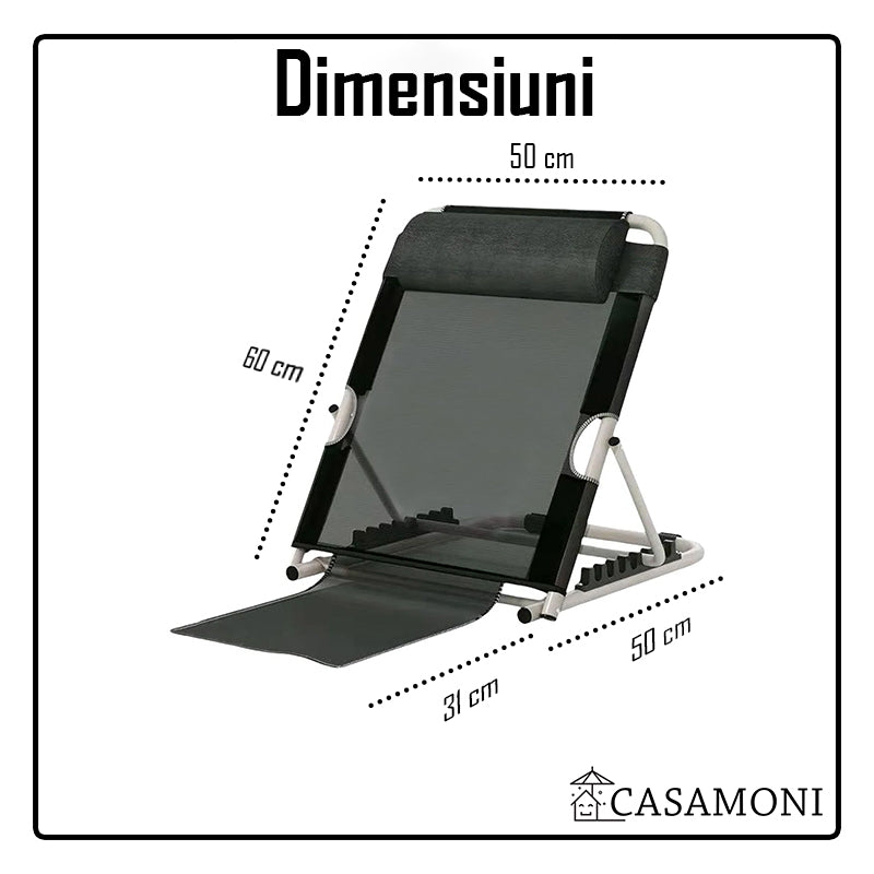 dimensiuni suport pentru spate Casamoni
